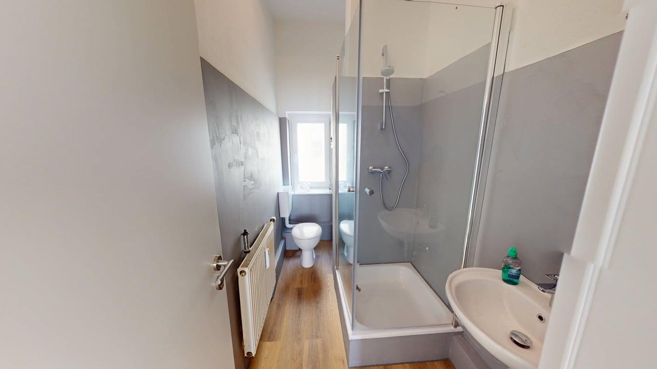 Badezimmer nach der Renovierung
